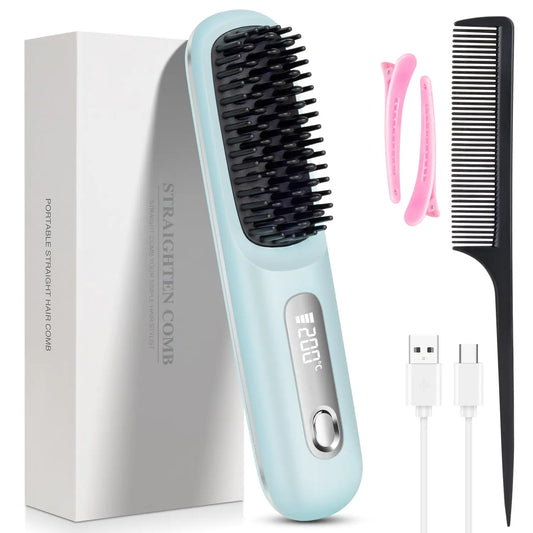 Cordless Heated Straightening Brush
